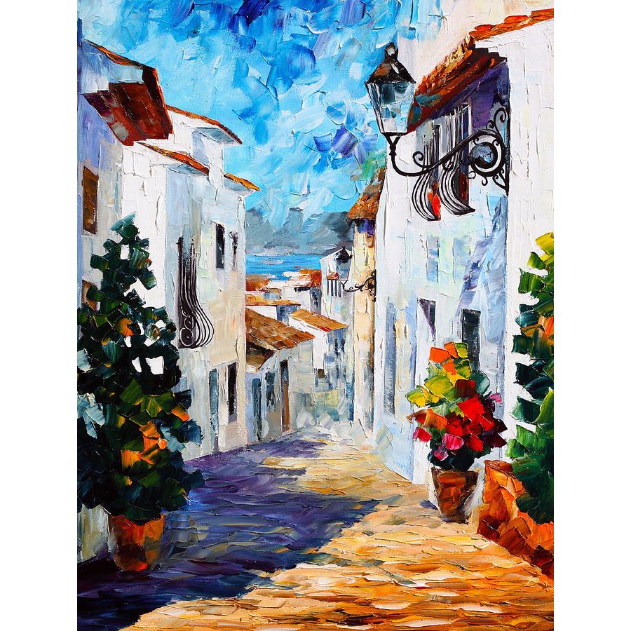 Set Pictura pe numere 80x100 cm, Panza din bumbac (PDP-880), fara rama