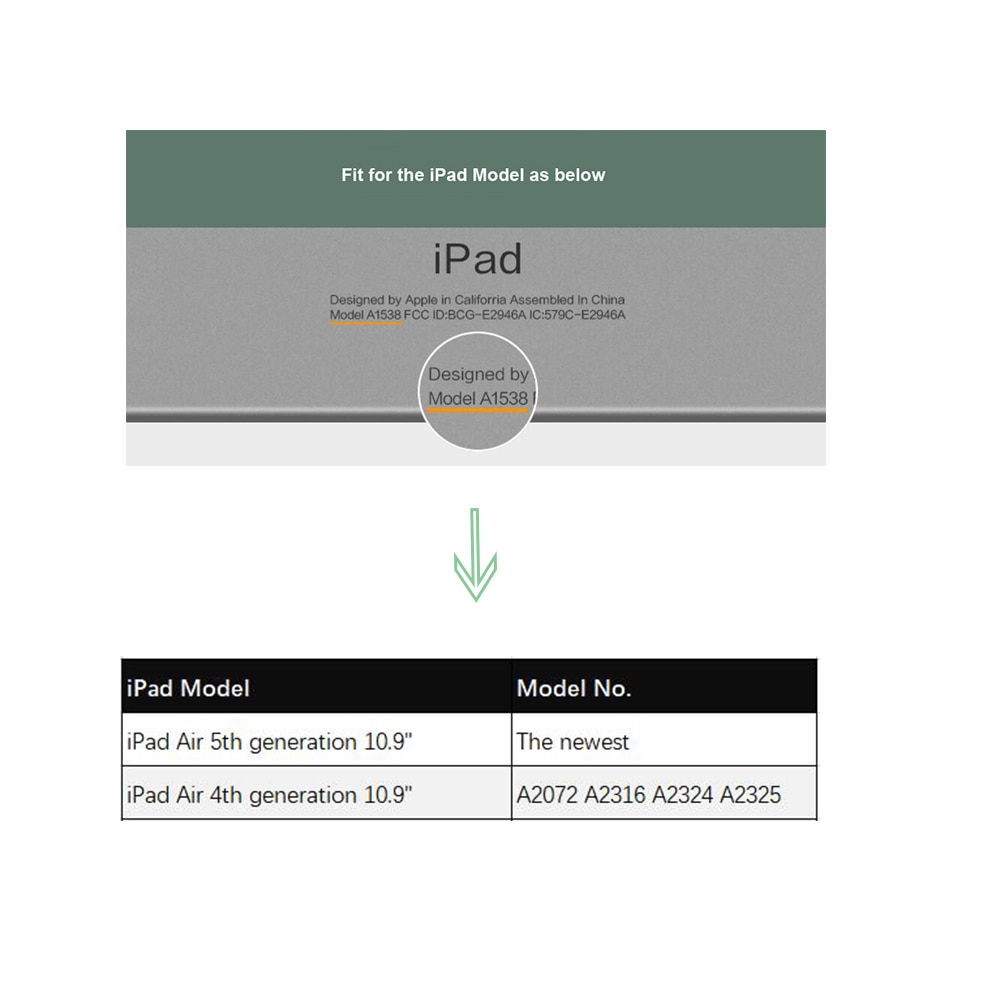 Husa pentru iPad Air 5 (2022), 10,9 ", Air 4 (2020), 10,9 ", Cu suport pentru pix, Albastru deschis