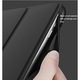 OEM védőtok, iPad mini 5, iPad mini 4 készülékekhez, ceruzatartóval, összehajtható, fekete