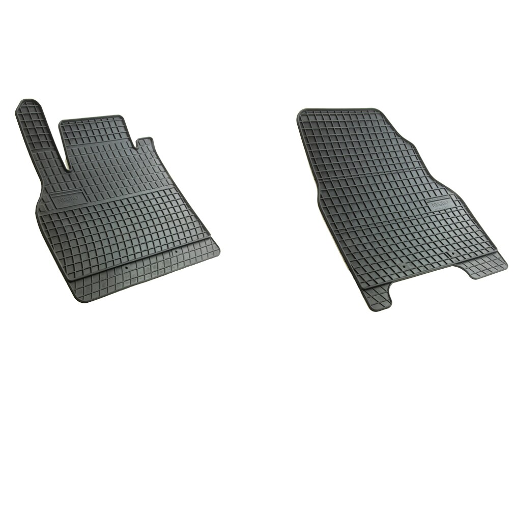 Set covorase AutoLux, cauciuc, pentru Mercedes Citan (2 usi) 2012-/Kangoo 2 2008-, negru, 2 buc