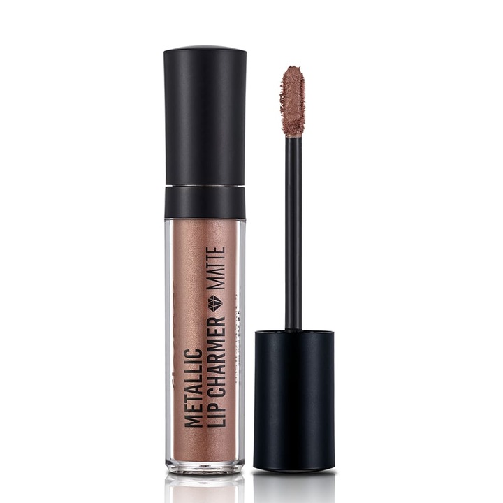 Металически матов блясък за устни Flormar Metallic Lip Charmer, 02