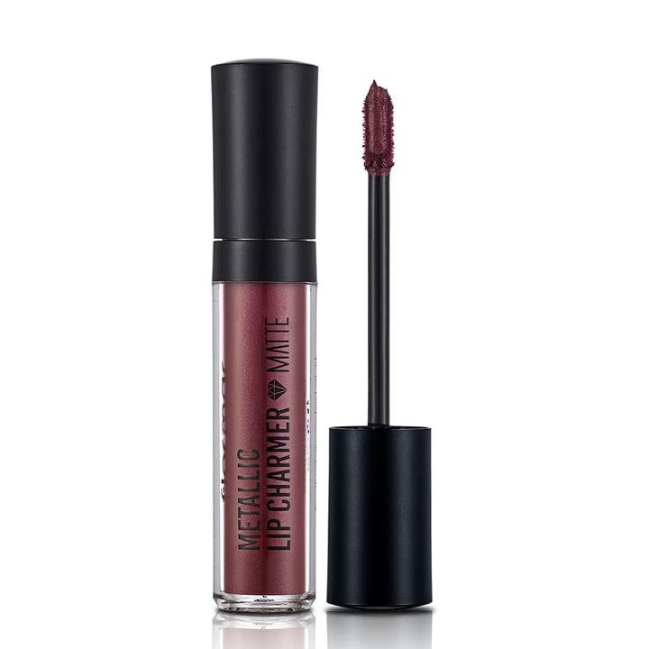 Металически матов блясък за устни Flormar Metallic Lip Charmer, 06
