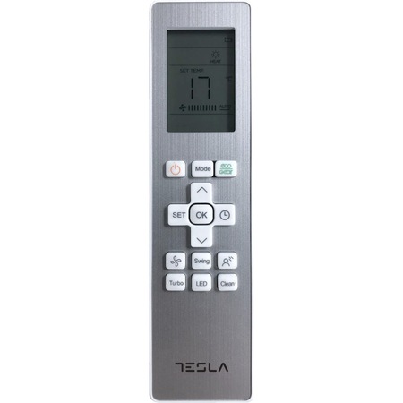 Aparat de aer conditionat Tesla TM36AF21-1232IAW, 12000 BTU, Clasa A++, Functie incalzire, Functie Turbo, I Feel, Autocuratare, Timer, Filtru lavabil, Carcasa anti-rugina, Inverter, R32, WiFi