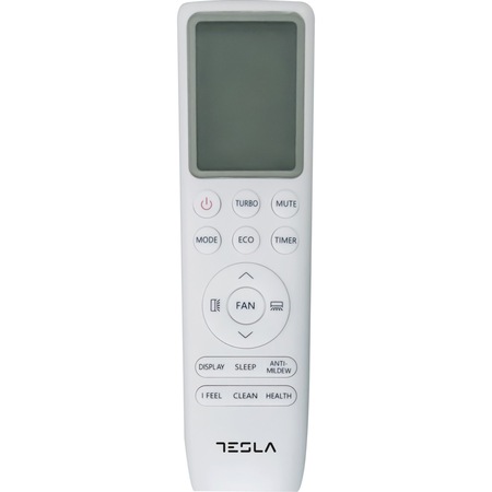 Aparat de aer conditionat TESLA TT68TP21-2432IAWUV Wi-Fi, 24000 BTU, Clasa A++, lampa UVC, Functie incalzire, Functie Turbo, I Feel, Autocuratare, Filtru lavabil, alb