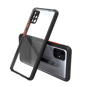 Carcasa pentru Samsung Galaxy M31S, Cauciuc, Negru Carcasa pentru Samsung Galaxy M31S, Cauciuc, Negru