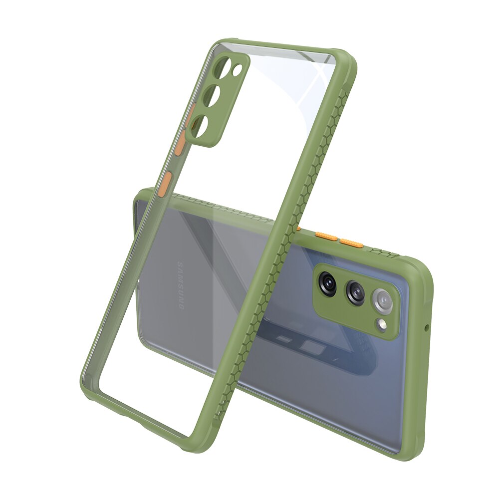 Carcasa pentru Samsung Galaxy S20 FE, Cauciuc, Verde deschis