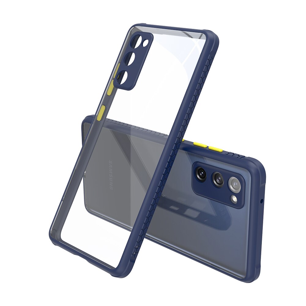 Carcasa pentru Samsung Galaxy S20 FE, Cauciuc, Albastru