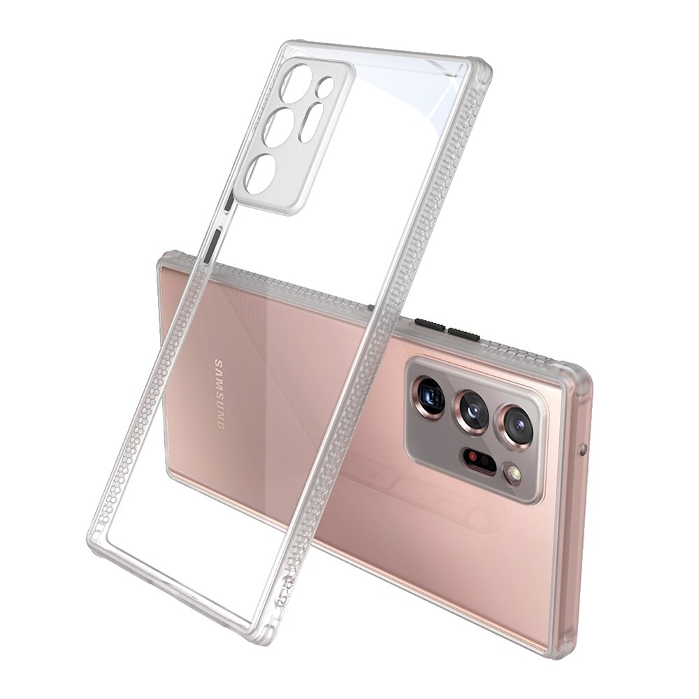 Carcasa pentru Samsung Galaxy Note 20, Cauciuc, Alb