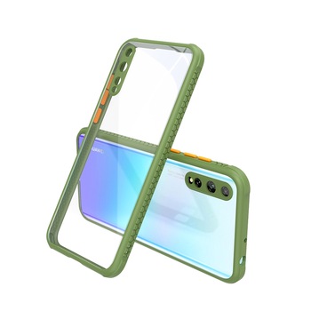 Husa din cauciuc pentru Huawei P Smart Pro, Verde Husa din cauciuc pentru Huawei P Smart Pro, Verde