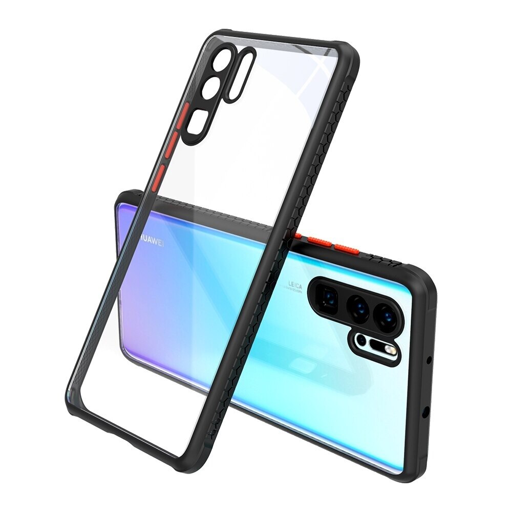 Husa din cauciuc pentru Huawei P30 Pro, Negru
