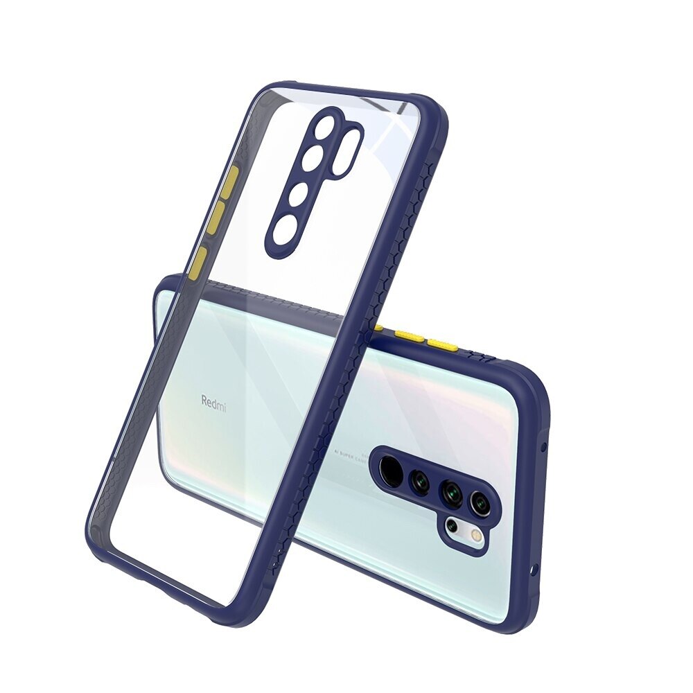 Carcasa pentru Xiaomi Redmi Note 8 Pro, Cauciuc, Albastru