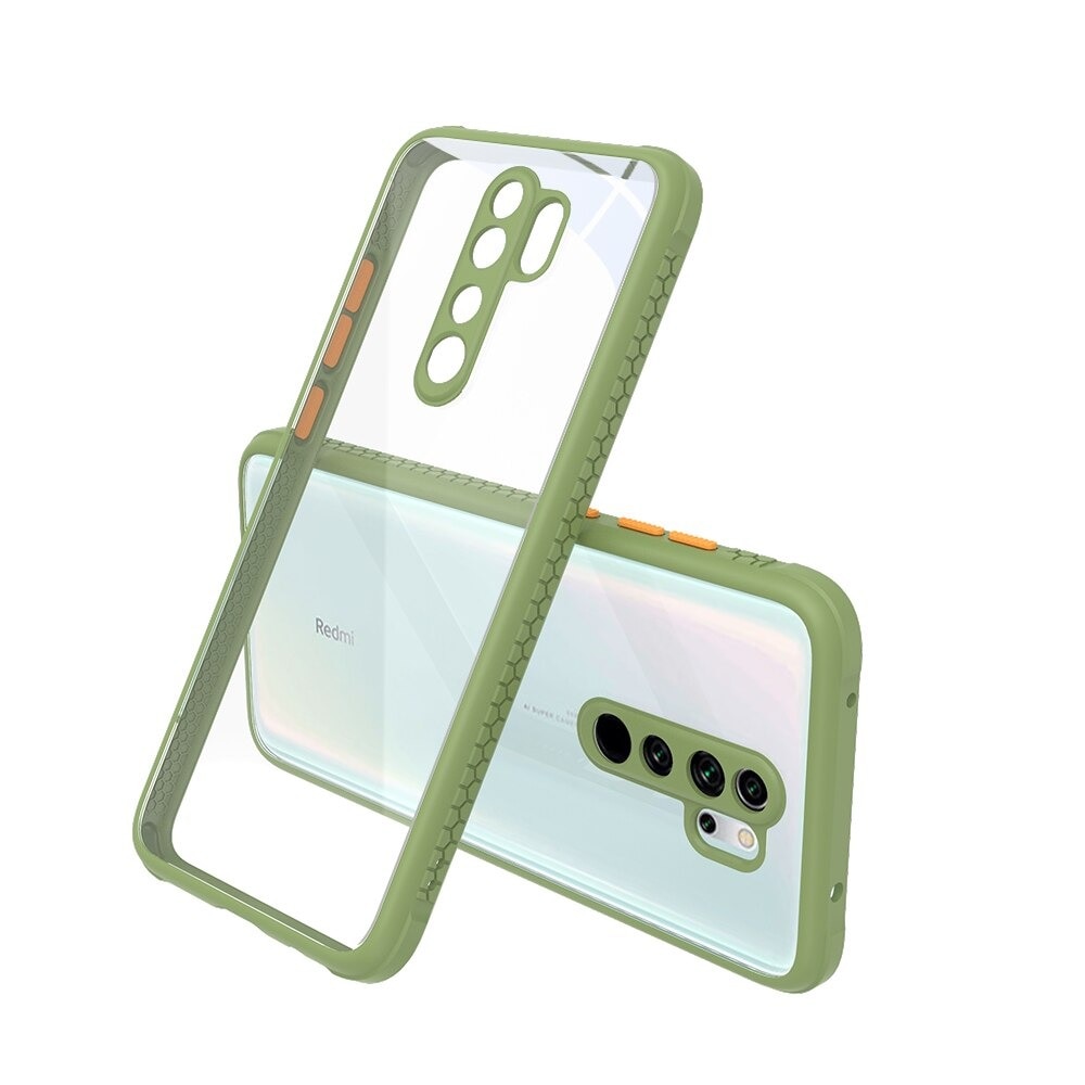 Carcasa pentru Xiaomi Redmi Note 8 Pro, Cauciuc, Verde deschis