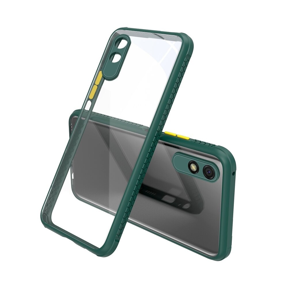 Carcasa pentru Xiaomi Redmi 9A, Cauciuc, Verde inchis