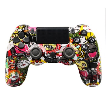 Gamepad Wireless, Sundiguer, pentru Windows / PS4 / Android, conexiune Bluetooth si WIFI, dubla vibratie, baterie reincarcabila, Multicolor Gamepad Wireless, Sundiguer, pentru Windows / PS4 / Android, conexiune Bluetooth si WIFI, dubla vibratie, baterie reincarcabila, Multicolor