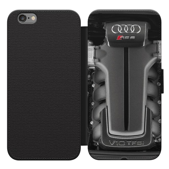 Audi RS V10 TFSI Engine 26 iPhone 6 flip case flip case калъф за телефон