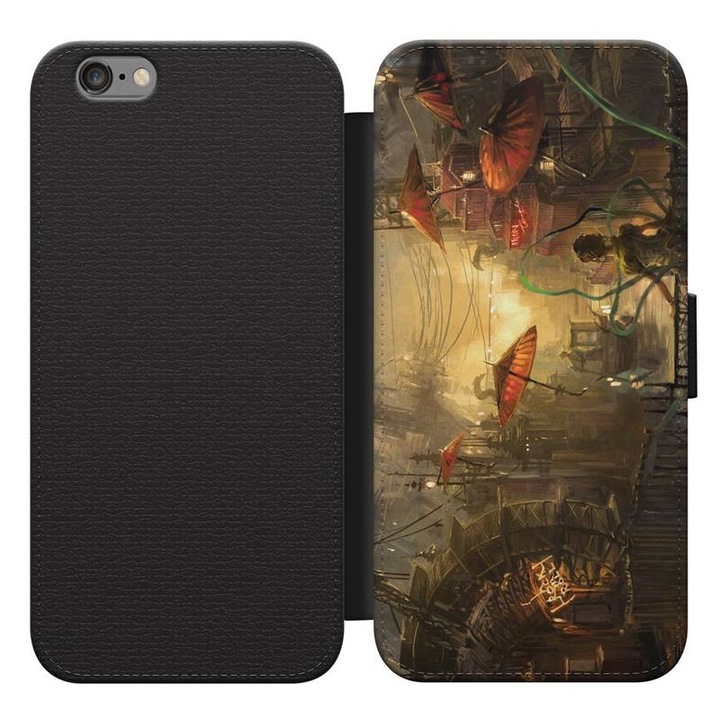 Ázsiai művézet 21 iPhone 5s kinyitható flip tok flipes tok telefontok