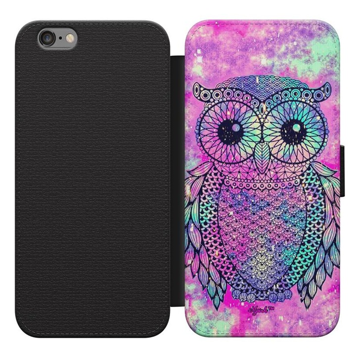 Owl 7 Huawei P-Smart flip case husa flip husa pentru telefon