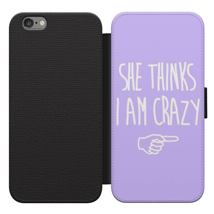Crazy 2 husa flip case pentru telefon Samsung Galaxy S7 Edge