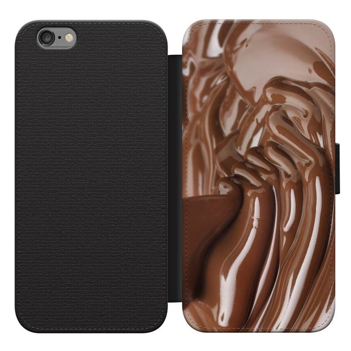 Csokoládé 24 iPhone 5s kinyitható flip tok flipes tok telefontok