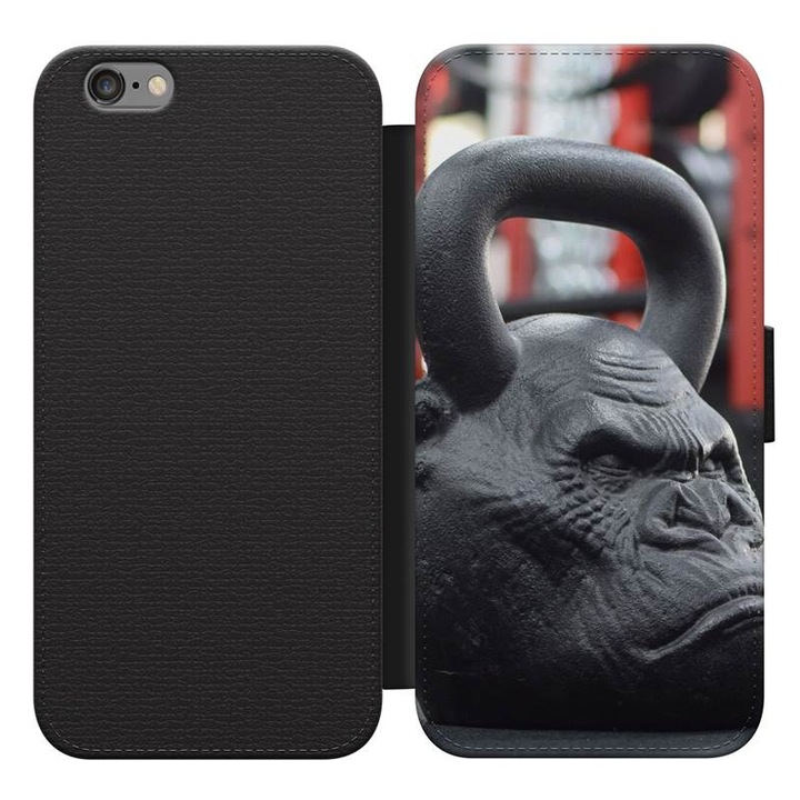Kettlebell 29 iPhone 5s kinyitható flip tok flipes tok telefontok