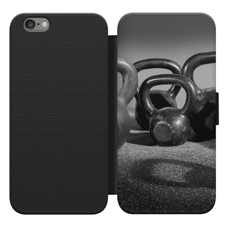 Kettlebell 14 iPhone 5s kinyitható flip tok flipes tok telefontok