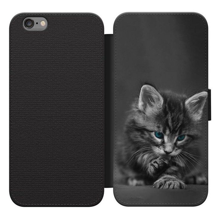 Little tabby 3 husa flip case pentru telefon Samsung Galaxy J6