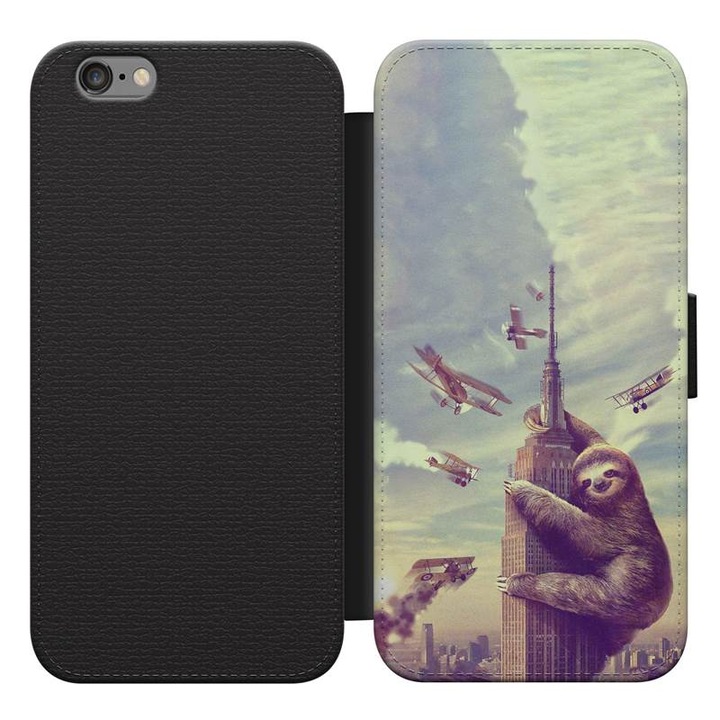 Lajhár 12 iPhone 5s kinyitható flip tok flipes tok telefontok