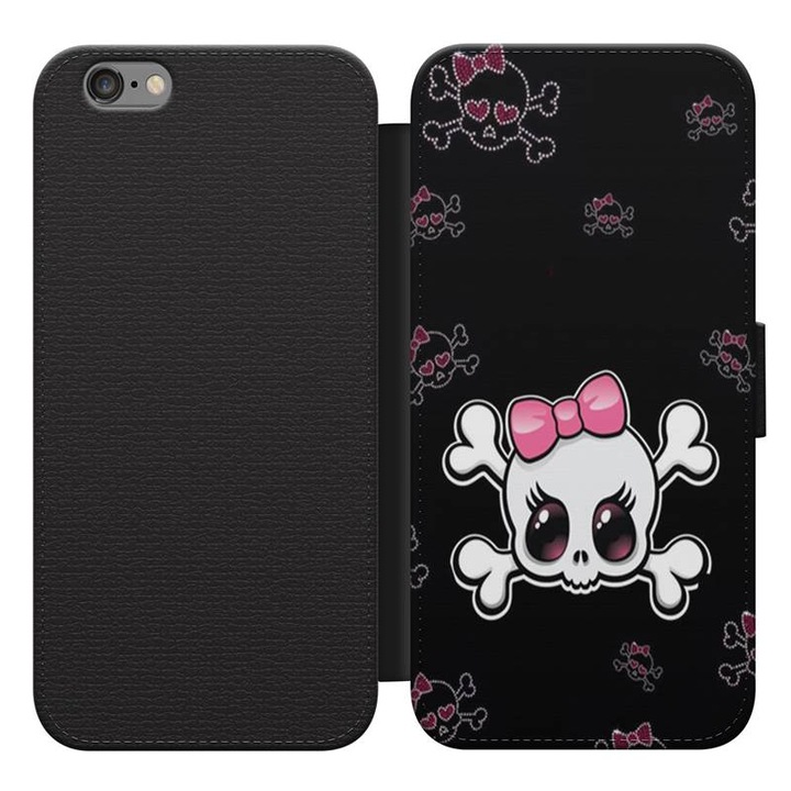 Koponya 2 iPhone 5s kinyitható flip tok flipes tok telefontok