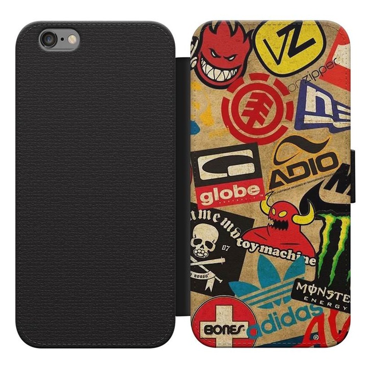 Graffiti 103 Huawei Y7 Prime 2018 husa flip husa flip case husa telefon