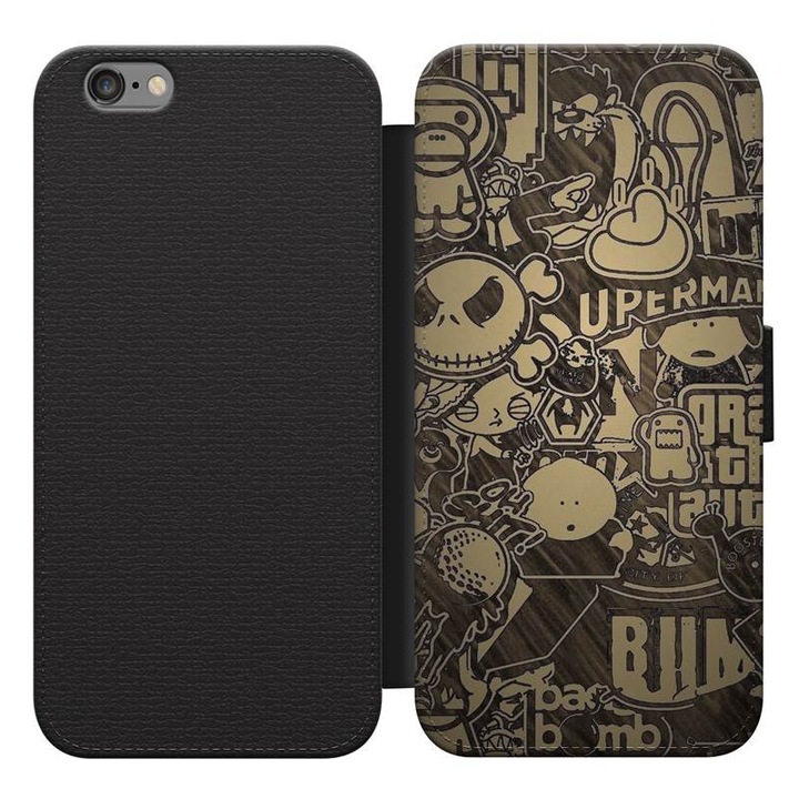 Графити 158 Huawei P20 Lite флип калъф flip case калъф за телефон