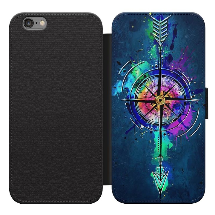 Graffiti 157 iPhone 5s kinyitható flip tok flipes tok telefontok