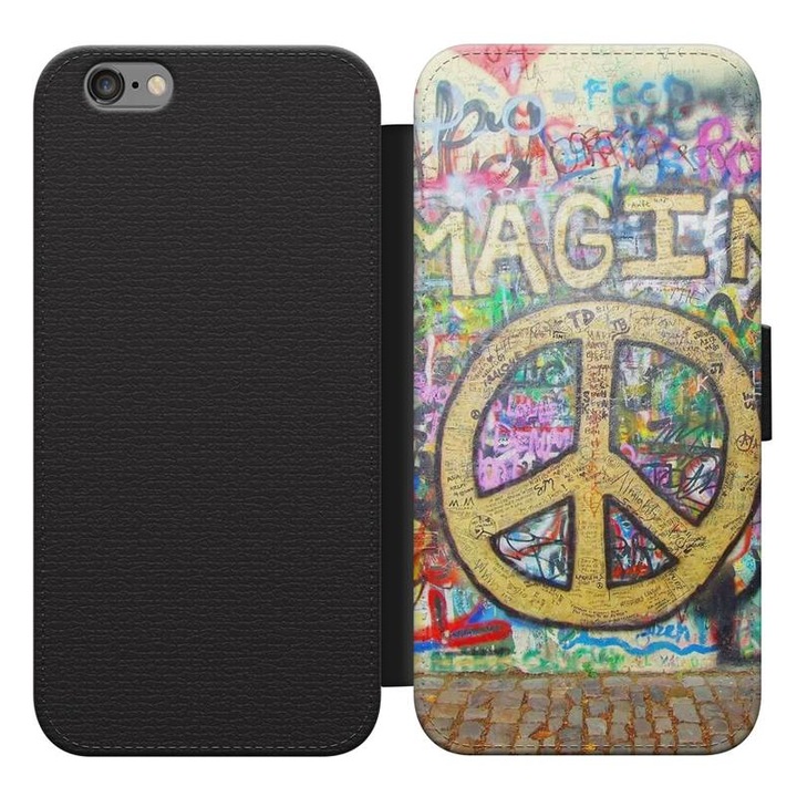 Husa cu clapeta Graffiti 44 iPhone SE (2016) Husa clapa pentru telefon