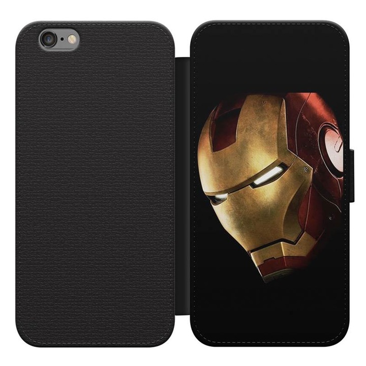 Iron Man 1 Husa cu clapeta pentru Samsung Galaxy Note 9 Husa cu clapeta pentru telefon