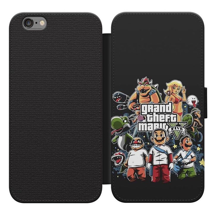 Nintendo 117 Husa flip Samsung Galaxy A3 2016 Husa flip carcasa telefon