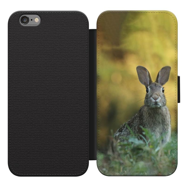 Nyuszi 7 iPhone 5s kinyitható flip tok flipes tok telefontok