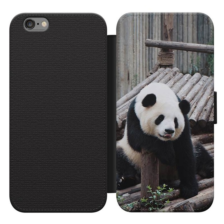 Panda 2 iPhone 5s kinyitható flip tok flipes tok telefontok