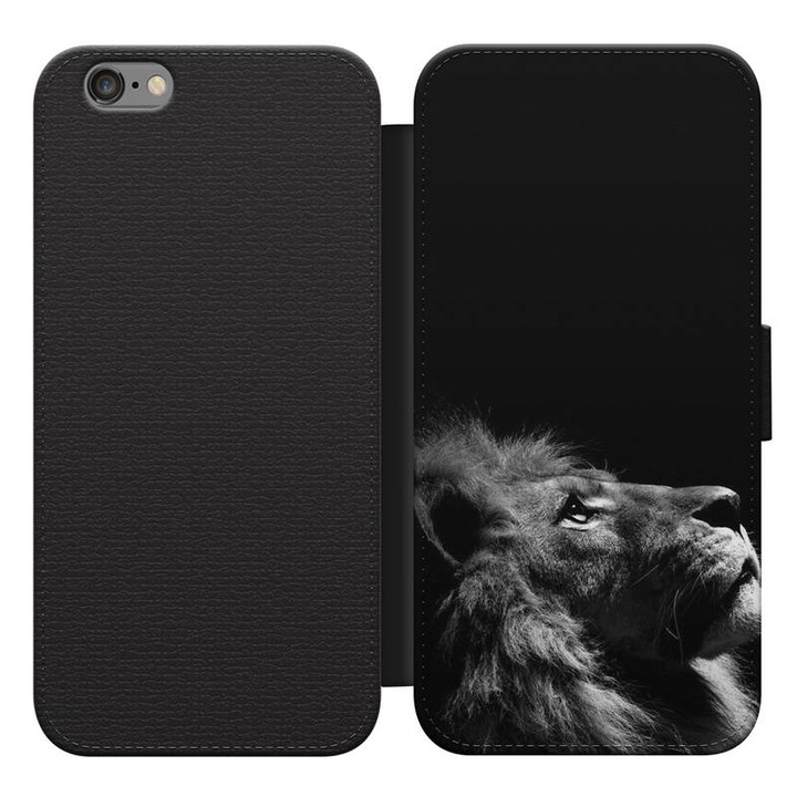 Oroszlán 17 iPhone 5s kinyitható flip tok flipes tok telefontok