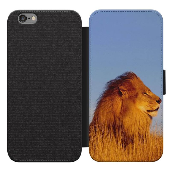Oroszlán 61 iPhone 5s kinyitható flip tok flipes tok telefontok