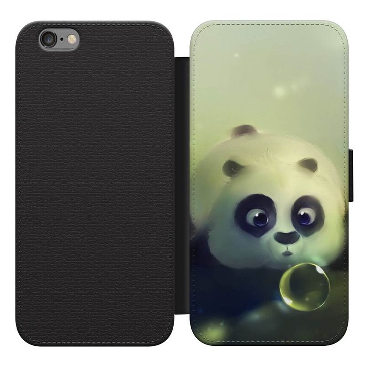 Panda 6 iPhone 5s kinyitható flip tok flipes tok telefontok