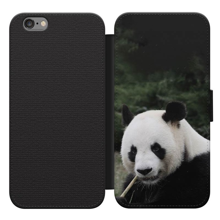 Panda iPhone 5s kinyitható flip tok flipes tok telefontok