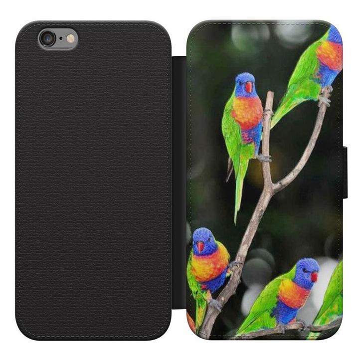 Papagály 15 iPhone 5s kinyitható flip tok flipes tok telefontok