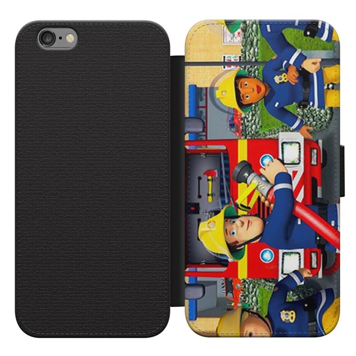 Tűzoltó Sam 11 iPhone 5s kinyitható flip tok flipes tok telefontok