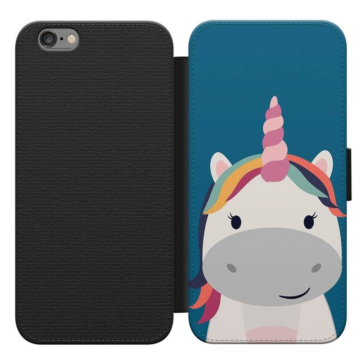 Unikornis 3 iPhone 5s kinyitható flip tok flipes tok telefontok
