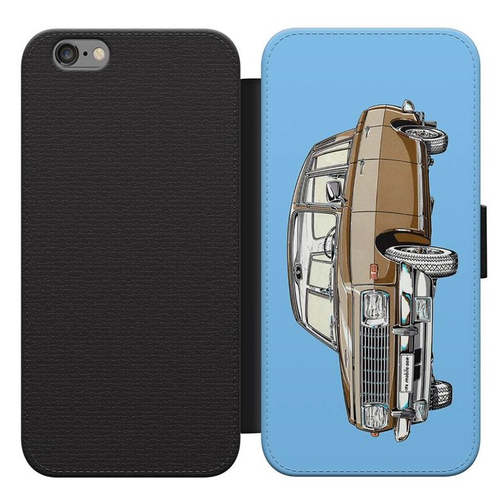 Wartburg 3 iPhone 5s kinyitható flip tok flipes tok telefontok