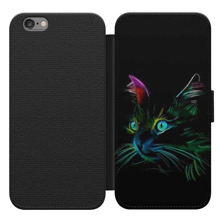 Rainbow Cat 13 iPhone SE (2016) husa rabatabila husa pentru telefon
