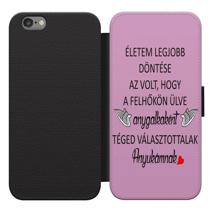 Te-am ales pe tine pentru mama 7 Samsung Galaxy J3 2017 flip case flip case husa telefon