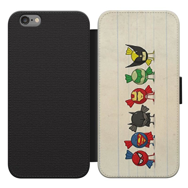 Szuperhősök 2 iPhone 5s kinyitható flip tok flipes tok telefontok