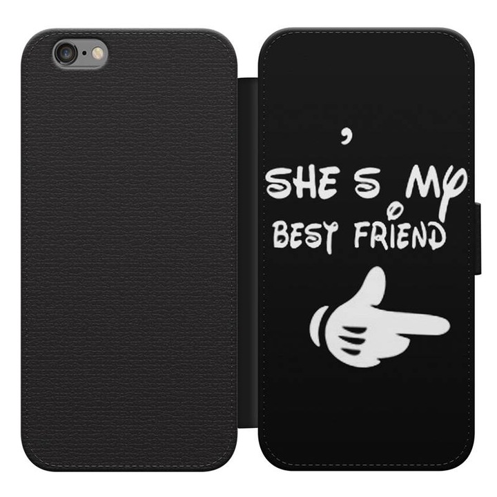 Тя е най-добрата ми приятелка 1 Samsung Galaxy S7 Edge флип калъф флип калъф за телефон