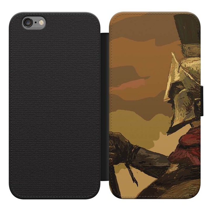 Spartan Spártai 49 iPhone 5s kinyitható flip tok flipes tok telefontok