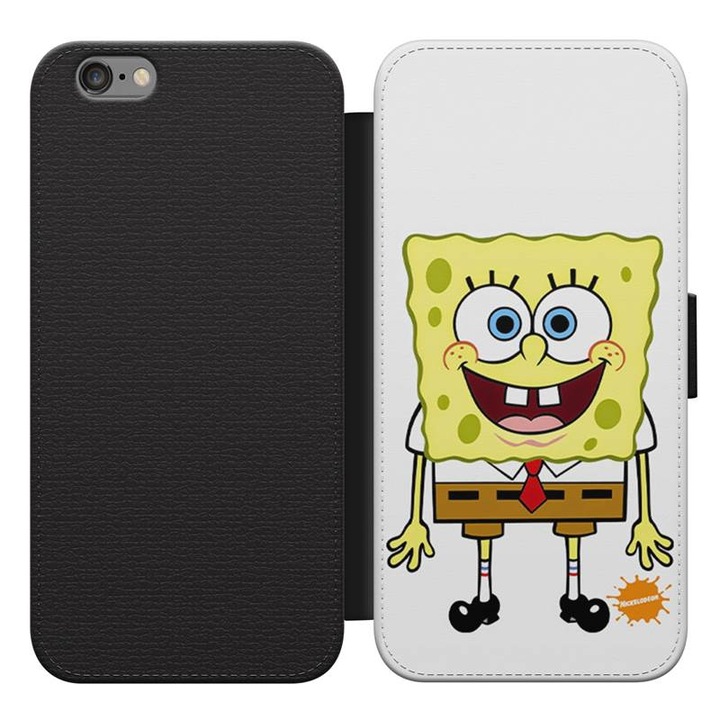 Spongyabob 8 iPhone 5s kinyitható flip tok flipes tok telefontok